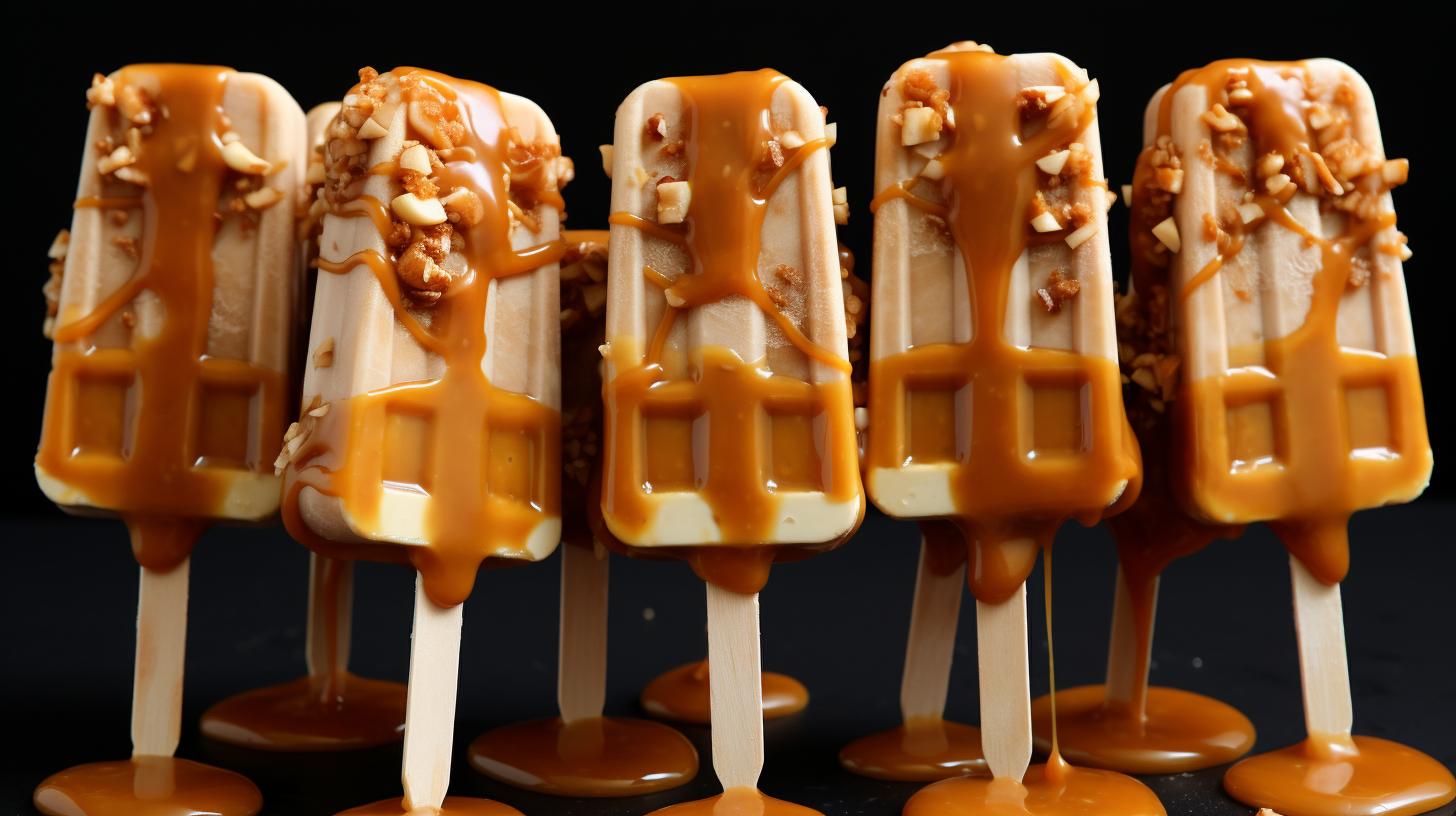 Delicious Salted Caramel & Peanut Butter Pops – Irresistible Treats