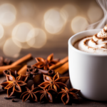  the essence of a homemade delight with a rich, aromatic Dirty Chai Latte