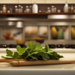An image showcasing a serene kitchen, abundant with vibrant fruits, leafy greens, and wholesome nuts and seeds
