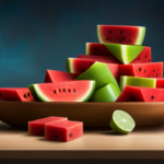 An image depicting a vibrant, overflowing fruit bowl with an assortment of colorful raw fruits, such as juicy watermelon slices, tangy citrus fruits, and crunchy green apples, inspiring readers to reset their metabolism through a raw food diet