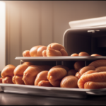 An image that depicts a well-organized refrigerator, showcasing the raw poultry placed on the bottom shelf, away from other food items, in a sealed container to prevent cross-contamination