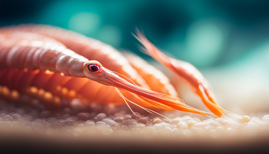 An image capturing the essence of raw shrimp's taste experience