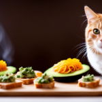 An image showcasing a variety of feline-friendly fat sources for raw food diets