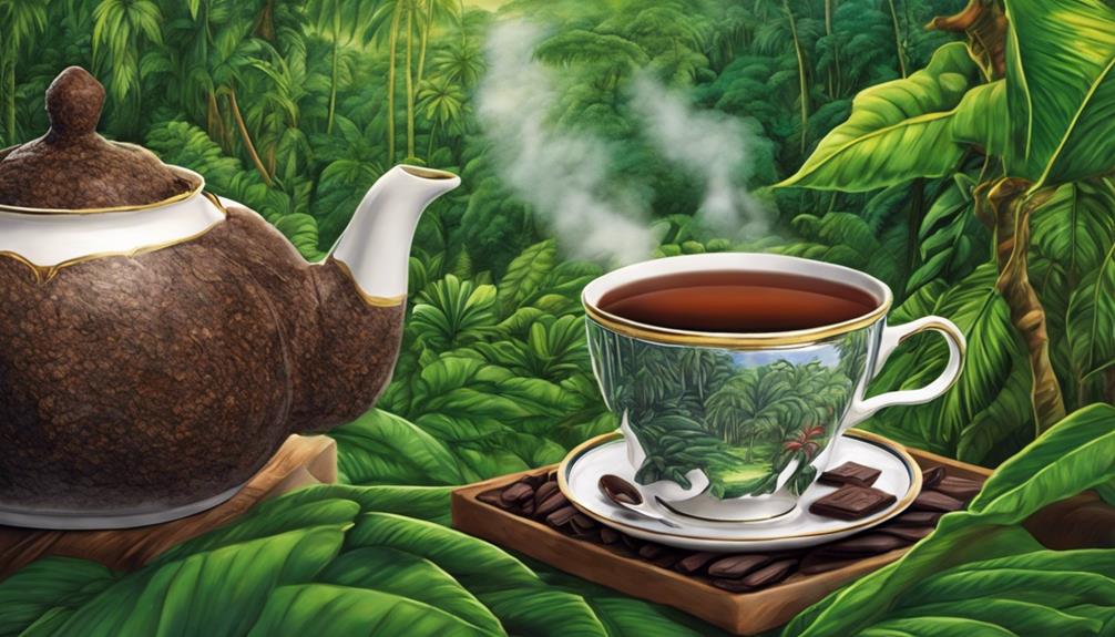 cacao tea promotes wellness