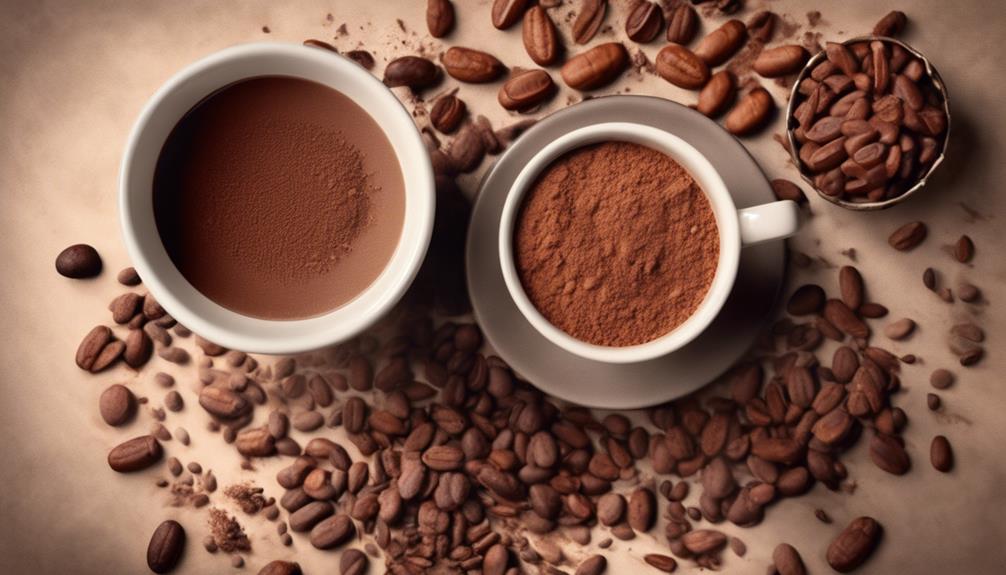 caffeine content in cacao