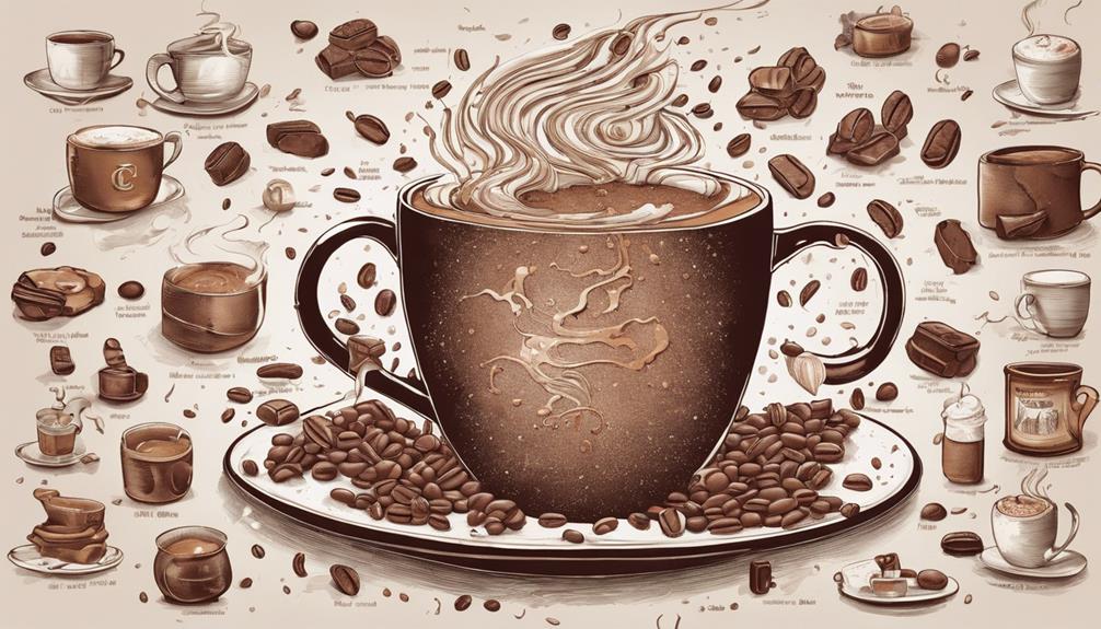 caffeine content in chocolate
