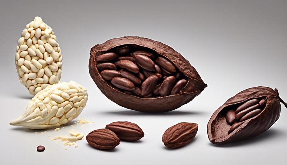 caffeine content in cocoa