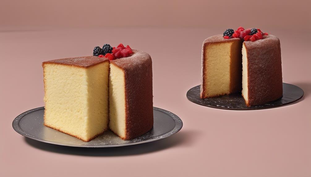 cake texture influences taste