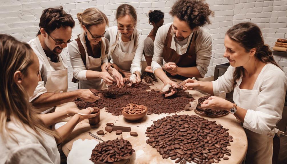 chocolate making hands on experience