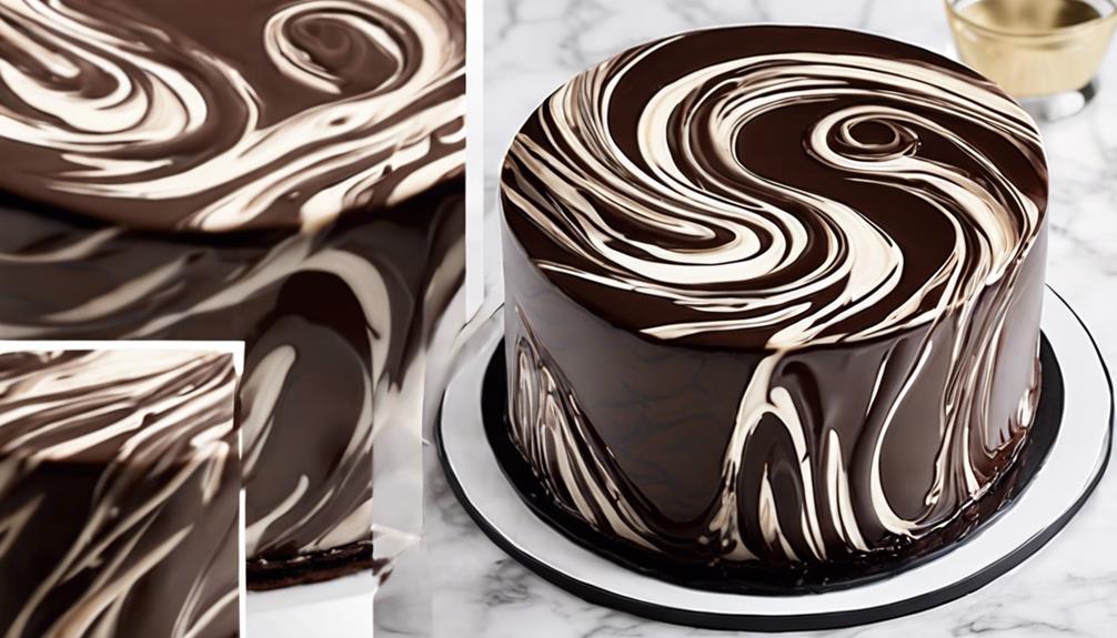 decadent chocolate dessert creation