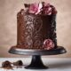 decorating chocolate cake creatively