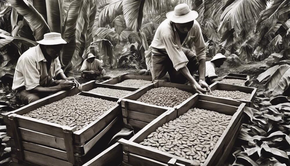 exploring cacao bean fermentation