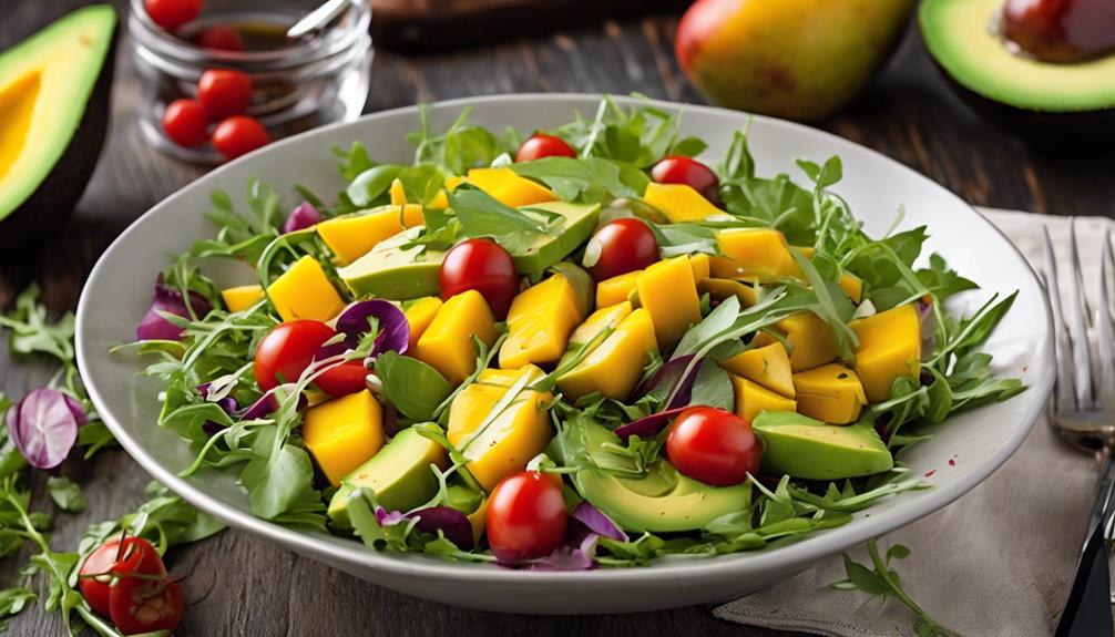 fresh and flavorful salad