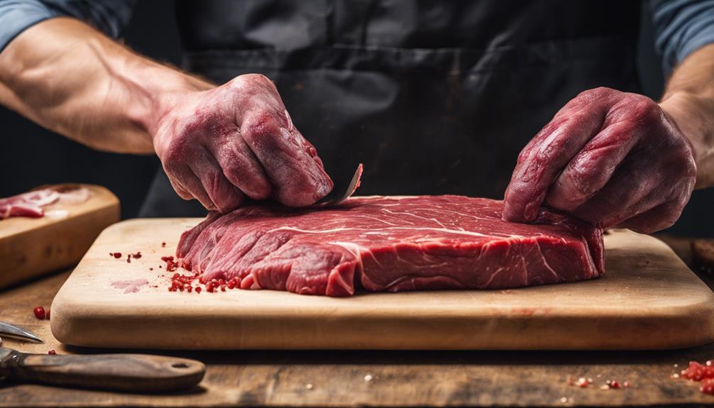 handling raw meat safely