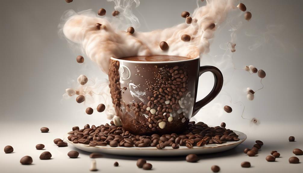hot chocolate caffeine content