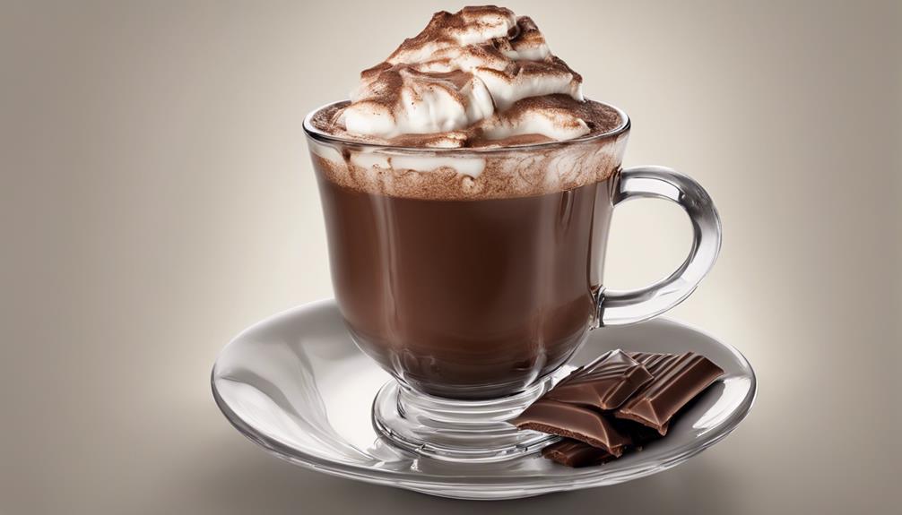 hot chocolate vs coffee