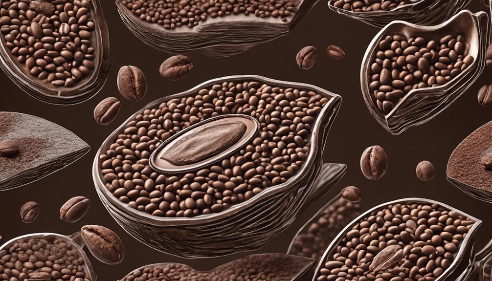 measuring caffeine in cocoa