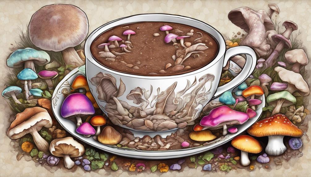 mushroom cocoa promotes wellness