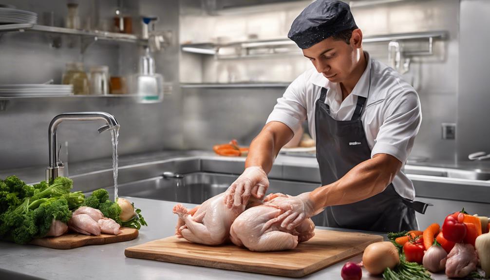 preventing cross contamination in kitchens