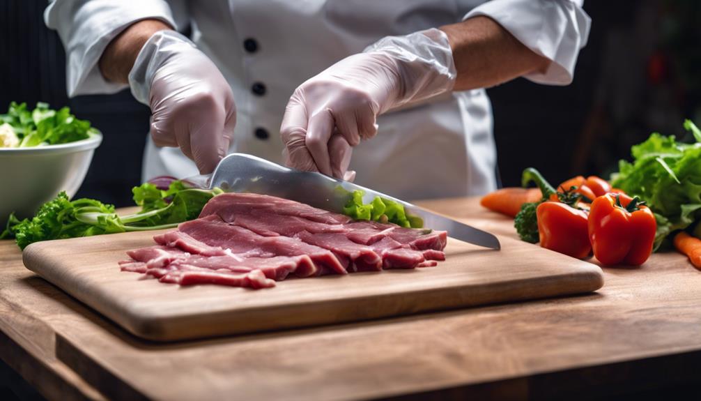 raw meat salad safety