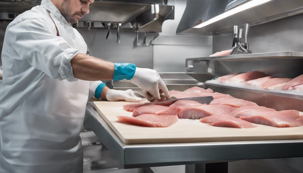 safe handling of raw fish