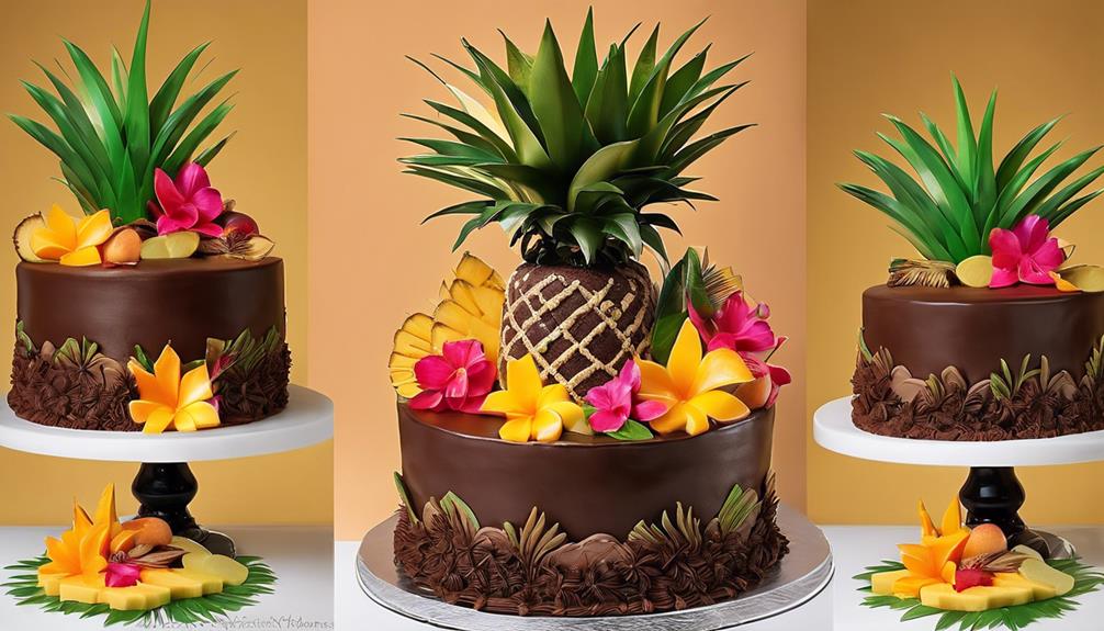 tropical paradise dessert delight