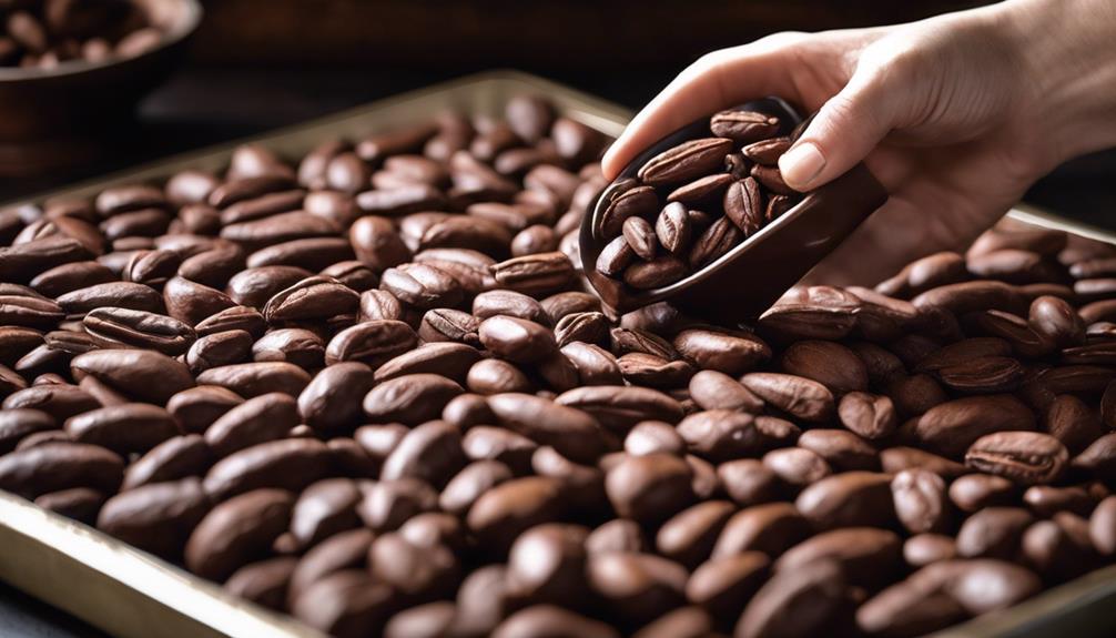 turning cacao into chocolate