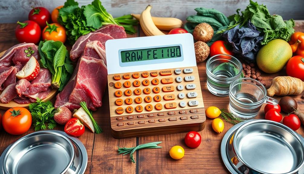 calculating raw food nutrition