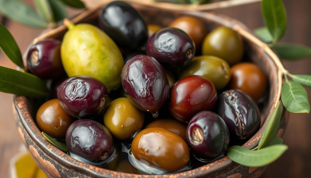 diverse olive varieties available