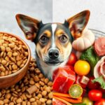 dry vs raw dog food