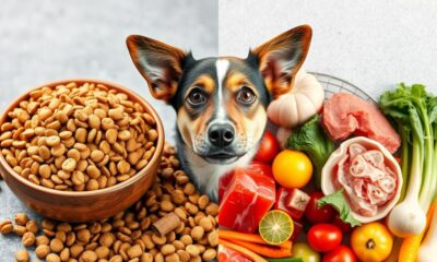 dry vs raw dog food