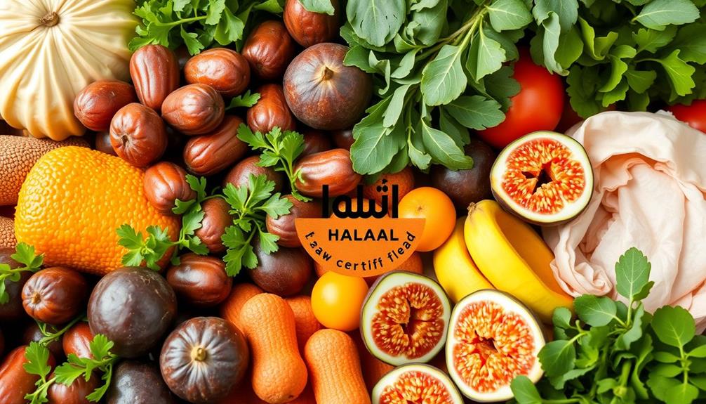 halal certification raw products