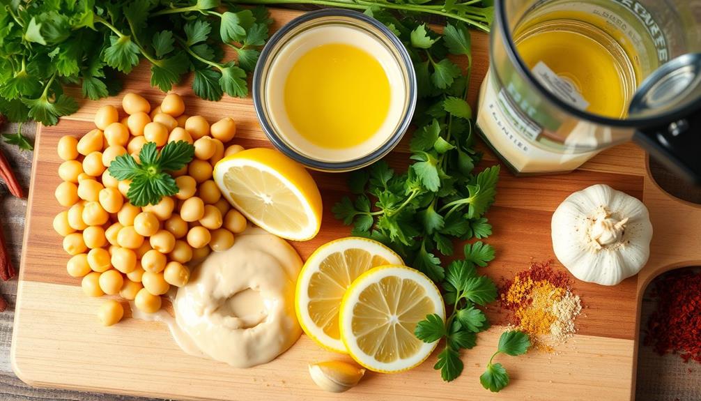 homemade raw hummus recipe