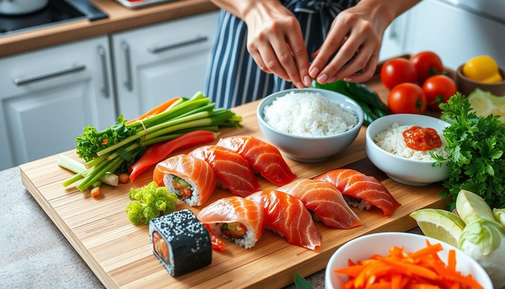 homemade sushi preparation guide