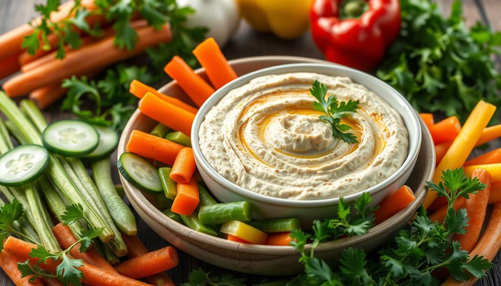 hummus and raw food diet