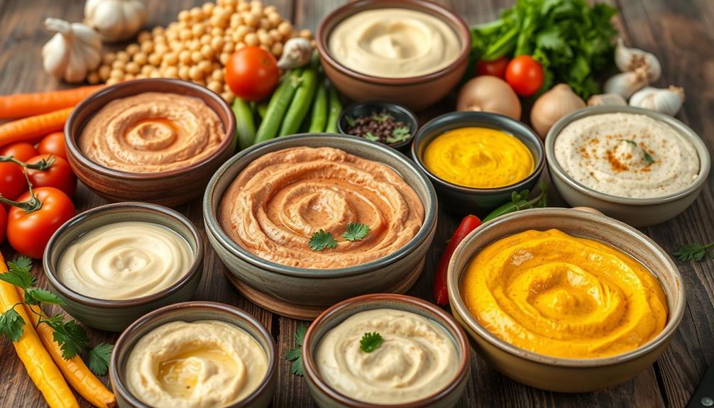 hummus as vegan option