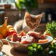 kittens and raw food guidelines