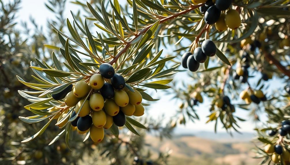 olives and raw food