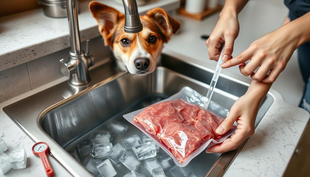 proper food thawing methods