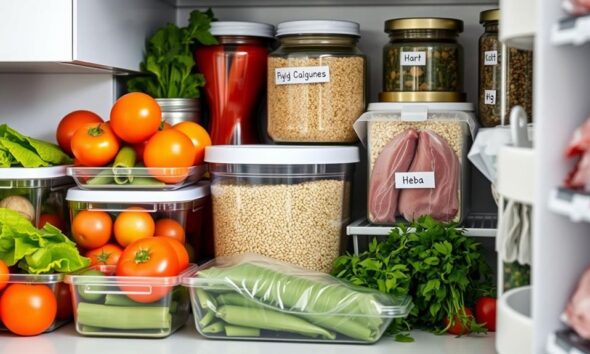 proper raw food storage