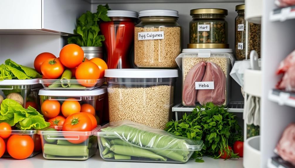 proper raw food storage