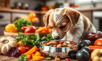 puppies and freeze dried food