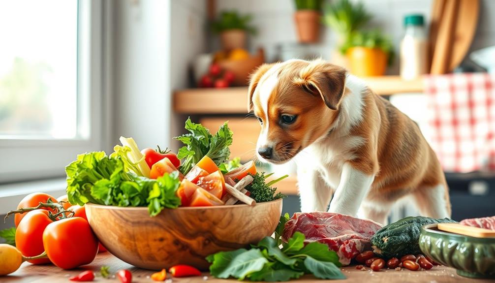 puppies and raw food guidelines