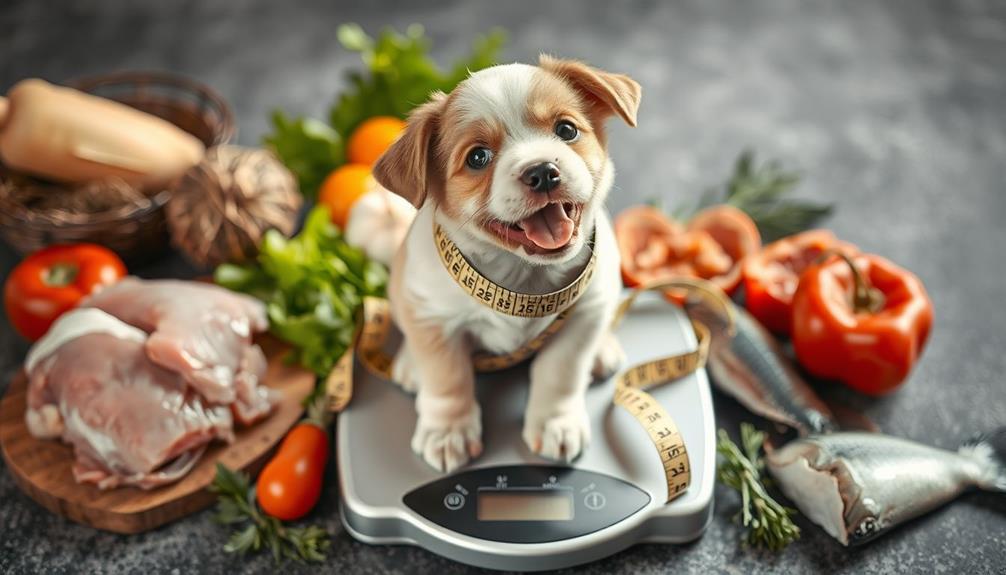 puppy growth health monitoring