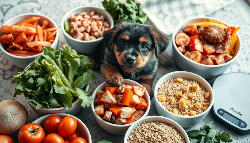 puppy raw food calculator