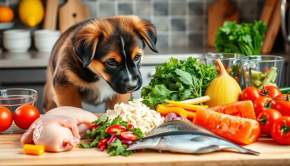 puppy raw food feeding tips