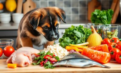 puppy raw food feeding tips