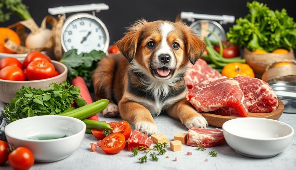 puppy raw food guidelines