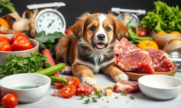 puppy raw food guidelines