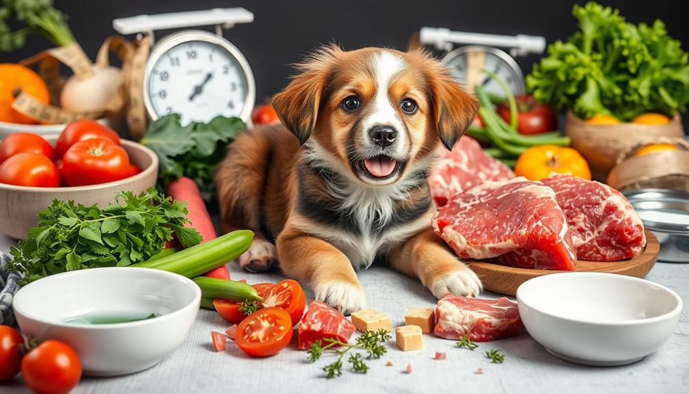 puppy raw food guidelines